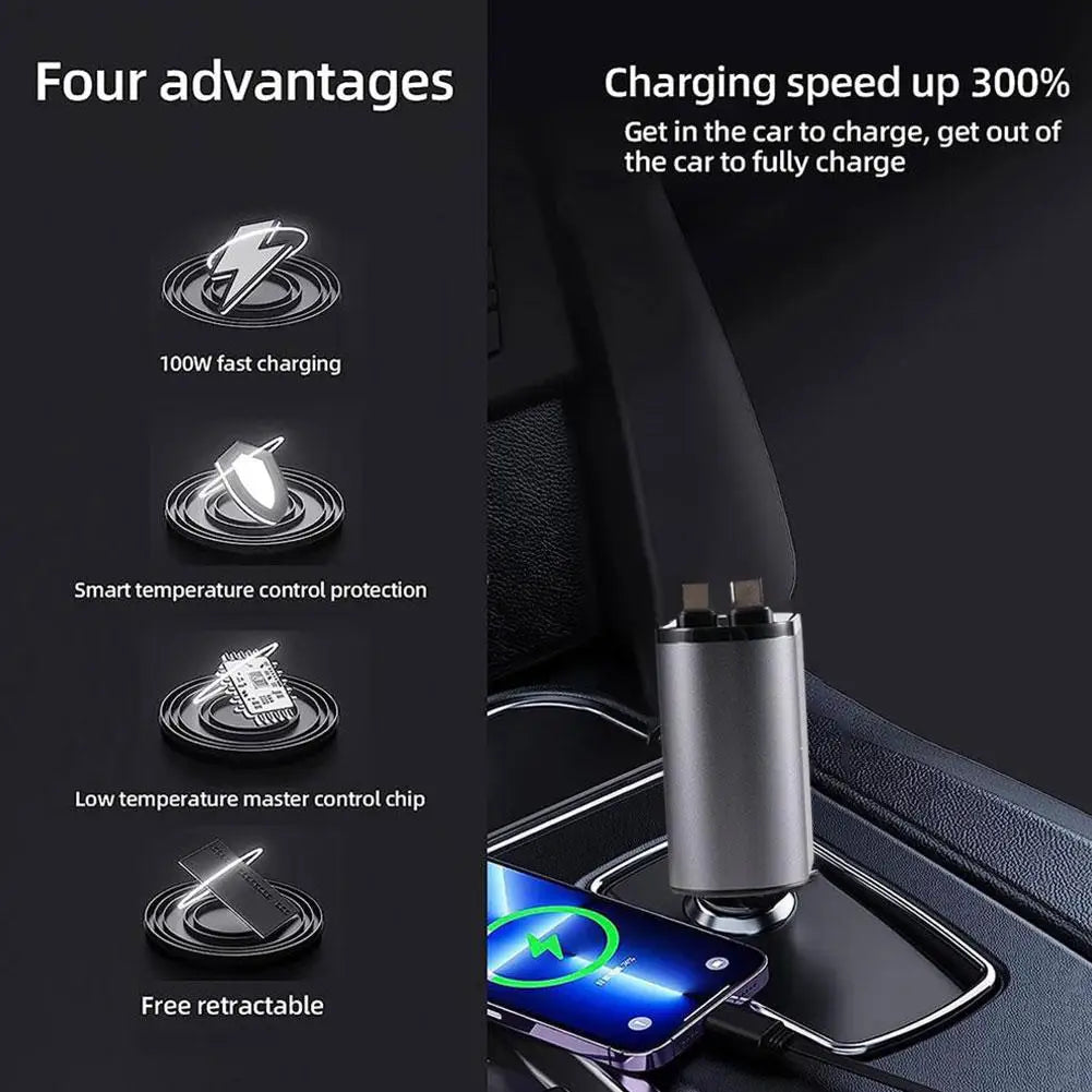 SwiftCharge 4-in-1 Car Charger 